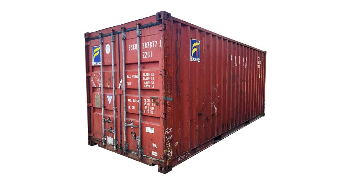 20ft wind and water tight storage container, 20ft wind and water tight
