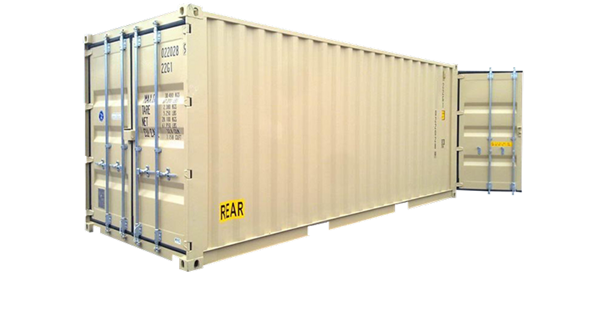 20ft High Cube Double Door One Trip Shipping Container, 20HC One Trip ...